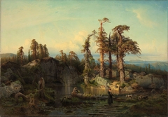 Tarn in Telemark by August Cappelen