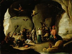 Temptation of St. Anthony by David Teniers the Younger