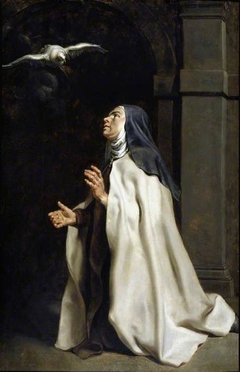 Teresa of Avilà's Vision of the Dove by Peter Paul Rubens