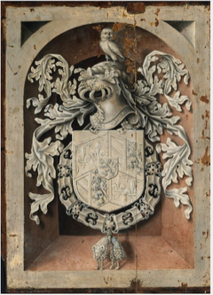 The Arms of Philippe de Bourgogne by Rogier van der Weyden