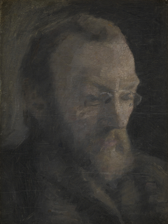 The art historian Karl Madsen, later Director of Statens Museum for Kunst by Vilhelm Hammershøi