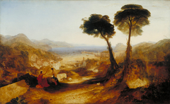 The Bay of Baiae, with Apollo and the Sibyl by Joseph Mallord William Turner