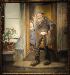 The Beggar by Jules Bastien-Lepage