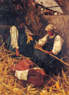 The Corn Harvesters (Filippini) by Francesco Filippini