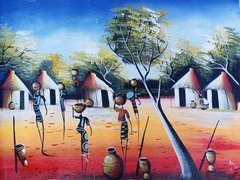 The Daily of Traditional African Women by Jafeth Moiane