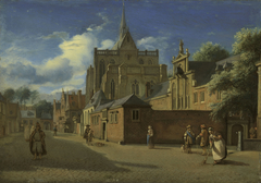 The Dom and Domhof, Cologne by Jan van der Heyden