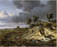 The Dunes near Haarlem by Jan Wijnants