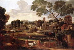 The Funeral of Phocion by Nicolas Poussin