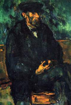 The Gardener Vallier by Paul Cézanne