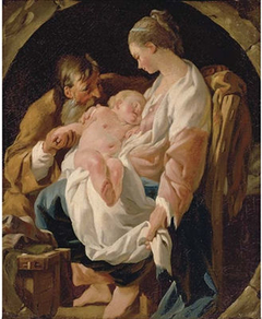 The Holy Family by Nöel Hallé