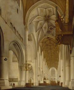 The Interior of St Bavo's Church, Haarlem by Pieter Jansz Saenredam