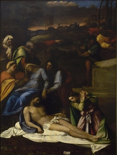 The Lamentation by Sebastiano del Piombo