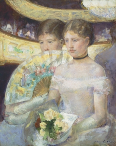 The Loge by Mary Cassatt