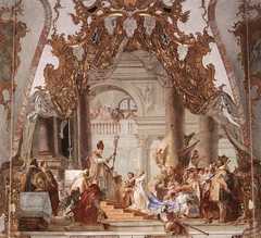 The Marriage of the Emperor Frederick I. Barbarossa to Beatrice of Burgundy by Giovanni Battista Tiepolo