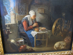 The Prayer of the Spinner by Gerrit Dou