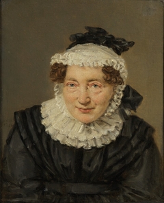 The Professor’s Wife Elisabeth Christine Sophie Horrebow, née Manthey by Christian Albrecht Jensen