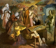 The Raising of Lazarus by Jan Wydra