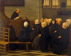 The Sermon by Alphonse Legros