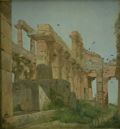 The Temple of Hera at Paestum, Italy by Jørgen Roed