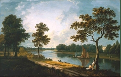 The Thames near Marble Hill, Twickenham by Richard Wilson