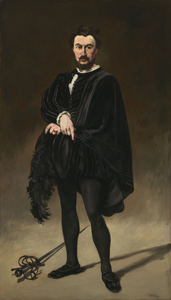 The Tragic Actor (Rouvière as Hamlet) by Edouard Manet