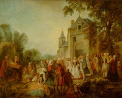 The Village Wedding by Nicolas Lancret