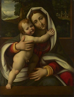 The Virgin and Child by Anonymous