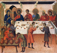 The Wedding at Cana by Duccio di Buoninsegna