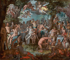 The Wedding of Peleus and Thetis by Joachim Wtewael