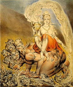 The Whore of Babylon by William Blake