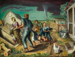 Tornado Over Kansas by John Steuart Curry