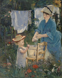 Le Linge by Edouard Manet