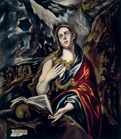 Penitent Magdalen by El Greco