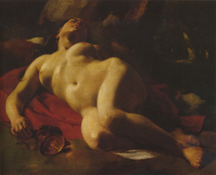 La Bacchante by Gustave Courbet