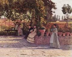 Untitled by Silvestro Lega