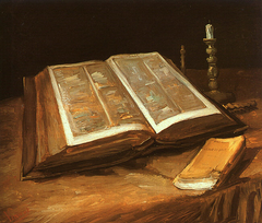 Still Life with Bible by Vincent van Gogh