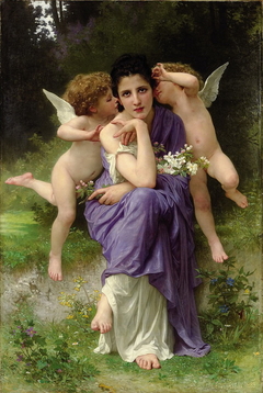 Chansons de printemps by William-Adolphe Bouguereau