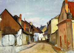 Lubelska Street in Kazimierz by Władysław Ślewiński