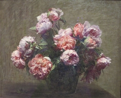 Vase of Peonies by Henri Fantin-Latour