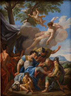 Venus Bringing Simples for the Wounded Aeneas by Hendrick Krock