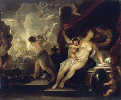 Venus, Mars and the Forge of Vulcan by Luca Giordano