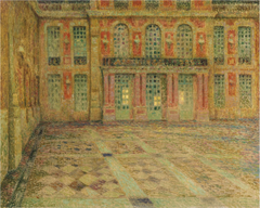 Versailles: Cour d'Honneur by Henri Le Sidaner