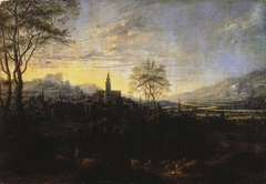 View of Brussels by Theodoor van Heil