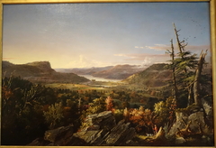 View of Greenwood Lake, New Jersey by Jasper Francis Cropsey