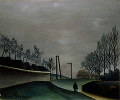 View of the Fortifications by Henri Rousseau