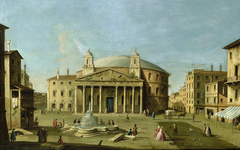 View of the Pantheon in Rome by Anonymous