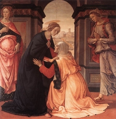 Visitation by Domenico Ghirlandaio