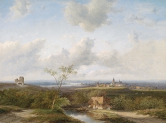 Weite holländische Landschaft by Jan Evert Morel