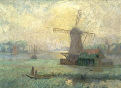 Wind Mill, Holland by Maurice Galbraith Cullen