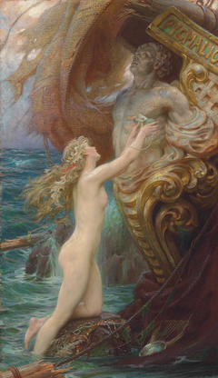 A Deep Sea Idyll by Herbert James Draper